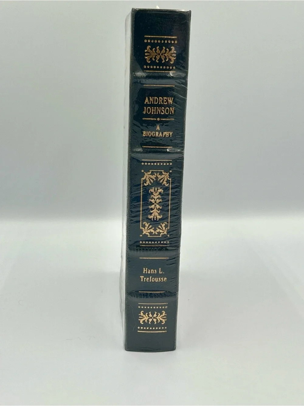 Andrew Johnson Biography Leather 22k Gold Bound  Easton Press